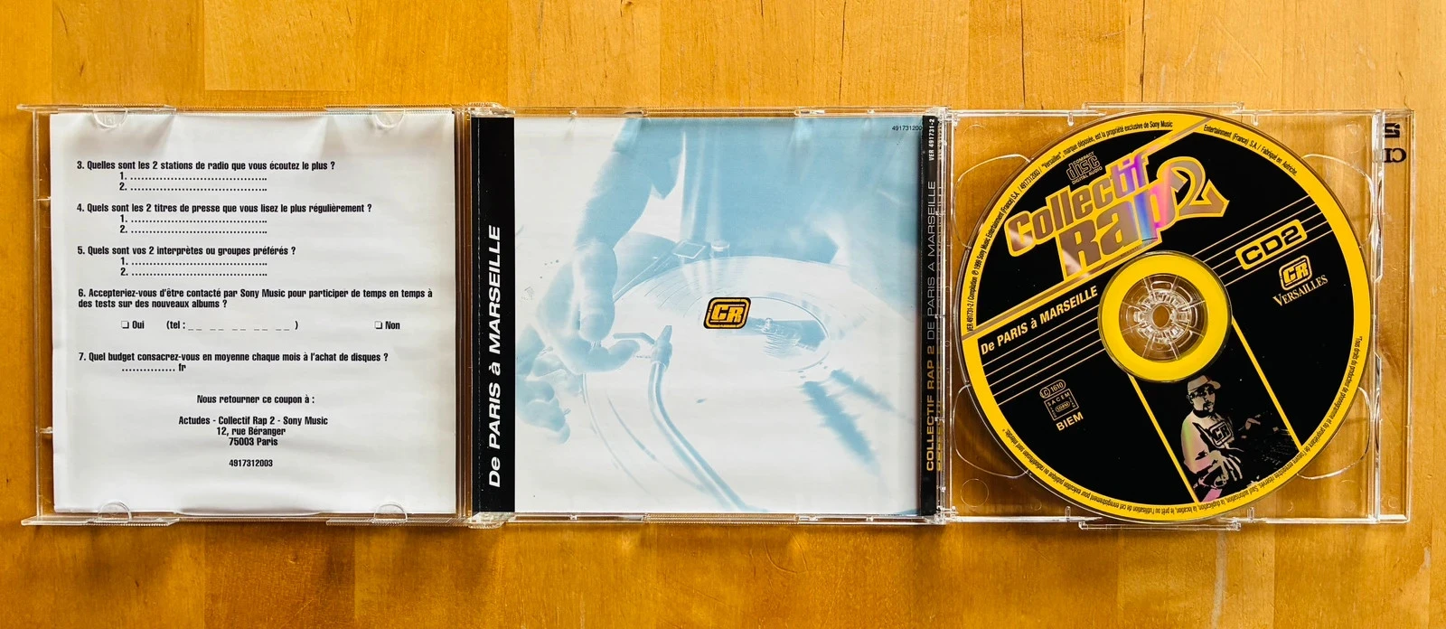 Compilación doble de CD Colectivo Rap 2: de Paris a Marseille. – photo 4